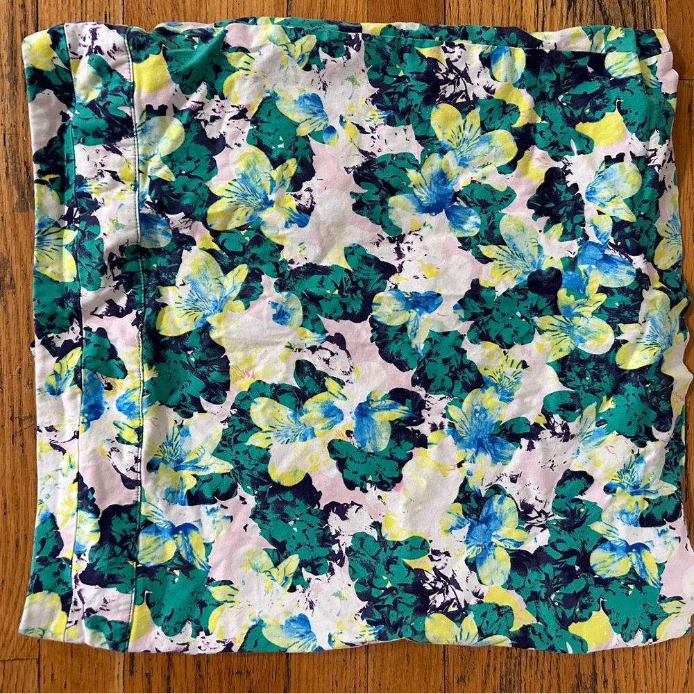 Audrey & Celine A-Line Cotton Blend Skirt